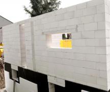 Metoder för efterbehandling av fasader av hus gjorda av lättbetongblock